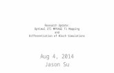 Research Update: Optimal 3TI MPRAGE T1 Mapping and Differentiation of Bloch Simulations Aug 4, 2014 Jason Su.