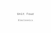 Unit Four Electronics. Electric Charge Electrification is the process that produces electric charge on an object If that charge is confined, it is called.