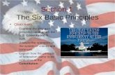 Civics Chapter 3: The Constitution. Section 1 : The Six Basic Principles Objectives –Examine the six basic principles upon which the U.S. Constitution.