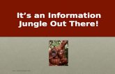 It’s an Information Jungle Out There! .