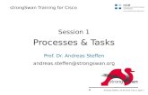 Andreas Steffen, 23.04.2015 Cisco-1.pptx 1 strongSwan Training for Cisco Session 1 Processes & Tasks Prof. Dr. Andreas Steffen andreas.steffen@strongswan.org.