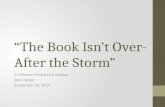 “The Book Isn’t Over- After the Storm” IU Alliance French Lick Indiana Don Palmer September 19, 2014.