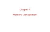 Chapter 4 Memory Management. Agenda Memory Management Why? What? How?