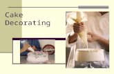 Cake Decorating. Cake Decorating Basics Buttercream icing is the best icing for taste and good decorating results