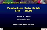 Production Data Grids SRB - iRODS Storage Resource Broker Reagan W. Moore moore@sdsc.edu .