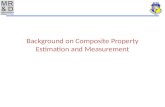 Background on Composite Property Estimation and Measurement.