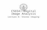 CS654: Digital Image Analysis Lecture 8: Stereo Imaging.