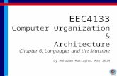EEC4133 Computer Organization & Architecture Chapter 6: Languages and the Machine by Muhazam Mustapha, May 2014.