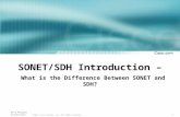 1 © 2003, Cisco Systems, Inc. All rights reserved. R4.0 Marquee Orientation SONET/SDH Introduction – What is the Difference Between SONET and SDH?