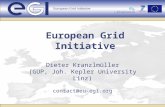 European Grid Initiative Dieter Kranzlmüller (GUP, Joh. Kepler University Linz) contact@eu-egi.org.