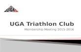 Membership Meeting 2015-2016. Haynes Curtis Major: Mechanical Engineering Triathlon Background: 2.31 years Sprint, Olympic, Half- Ironman My job as President: