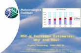 Norwegian Meteorological Institute met.no 7 th Joint UNECE Task Force & EIONET WS on Emission Inventories and Projections, Thessaloniki 31 Oct – 2 Nov.