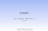 EIGRP Last Update 2014.06.13 1.4.0 1Copyright 2008-2014 Kenneth M. Chipps Ph.D. .