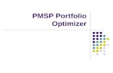 PMSP Portfolio Optimizer. What is PMSP? DOS-based statistical analysis program Calculates correlation between securities over a historical period Optimizes.