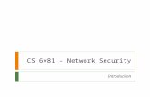 CS 6v81 - Network Security Introduction. Course organization  Web: ksarac/netsec/  Instructor: Dr. Kamil Sarac  E-mail: ksarac@utdallas.edu.