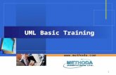 1  UML Basic Training. UML Basic training2 Agenda  Definitions: requirements, design  Basics of Unified Modeling Language 1.4  SysML.