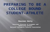 Maureen Harty Associate Director of Academic and Membership Affairs National Collegiate Athletic Association.
