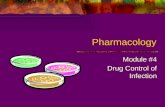 Pharmacology Module #4 Drug Control of Infection.