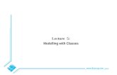 Lecture 5: Modelling with Classes. © Lethbridge/Laganière 2005 Chapter 5: Modelling with classes2 5.1 What is UML? The Unified Modelling Language is a.