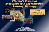 Florida’s Criminal Intelligence & Information Sharing Strategy Mark Zadra Chief of Investigations Office of Statewide Intelligence Florida Department of.