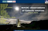 Theoretical part Technical part Experimental part MAGIC observations of Galactic sources Diego F. Torres The Čerenkov technique The MAGIC Telescope Data.
