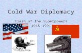 Cold War Diplomacy Clash of the Superpowers 1945-1991.