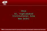PRIA 42, Tughlakabad Institutional Area New Delhi.