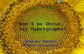 1 Don’t be dense, try hypergraphs! Anthony Bonato Ryerson University Graphs @ Ryerson.