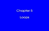 1 Chapter 5 Loops. 2 Outline 1. Motivate Loop Statement 2. While Loop Statement 3. do-while Loop Statement 4. for Loop Statement 5. Infinite Loops 6.