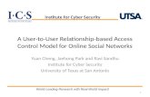 A User-to-User Relationship-based Access Control Model for Online Social Networks Yuan Cheng, Jaehong Park and Ravi Sandhu Institute for Cyber Security.