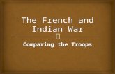 Comparing the Troops.  METHOD OF FIGHTING Used Native American Style guerilla tactics. AMERICAN COLONISTS (MILITIA)