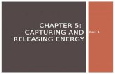Part 4 CHAPTER 5: CAPTURING AND RELEASING ENERGY.