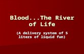 Blood...The River of Life (A delivery system of 5 liters of liquid fun)