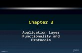 CCNA1-1 Chapter 3 Application Layer Functionality and Protocols.