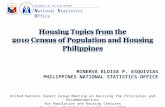 N ational S tatistics O ffice REPUBLIC OF THE PHILIPPINES MINERVA ELOISA P. ESQUIVIAS PHILIPPINES NATIONAL STATISTICS OFFICE United Nations Expert Group.