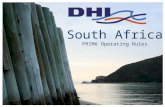 South Africa PRIMA Operating Rules. Model Trans-boundary Operating Process PRIMA,TPTC etc Trans-boundary Agreement Operational Committee Representatives.