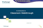 Marketing UpdateBoard of Directors Meeting – July 2008 Classroom Walkthrough version 3.0 An Introduction to.