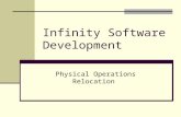 Infinity Software Development Physical Operations Relocation.