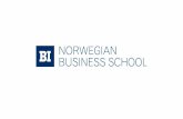 BI Norwegian Business School BI builds the knowledge economy.