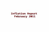 Inflation Report February 2011. Costs and prices.