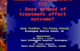 Adductor Compartment STS - Does method of treatment affect outcome? Anup Pradhan, Yiu-Chung Cheung Birmingham Medical School, UK Supervisors: Mr Robert.