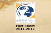 Fact Sheet 2011-2012 Fact Sheet 2011-2012. Study Abroad