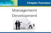 © 2010 by Nelson Education Ltd. 1 Management Development Chapter Fourteen.
