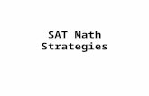 SAT Math Strategies. Regina Anderson, MSEd  Teacher & Guidance Counselor  20 + years experience  Has successfully taught & tutored all sections of.