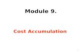 Module 9. Cost Accumulation 1.  Direct /Indirect Cost  Cost Allocation  Cost Apportionment  Cost Driver  Cost Absorbtion  Treatment of Over/Under.