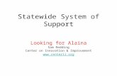 Statewide System of Support Looking for Alaina Sam Redding Center on Innovation & Improvement .