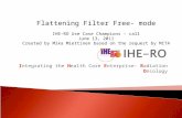 Integrating the Health Care Enterprise- Radiation Oncology Flattening Filter Free- mode IHE-RO Use Case Champions – call June 13, 2011 Created by Mika.