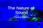 The Nature of Sound Physical Science. 10/23/20152 What is Sound? Sound comes from vibrations that move in a series of compressions and rarefactions (longitudinal.