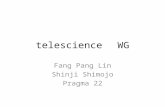 Telescience WG Fang Pang Lin Shinji Shimojo Pragma 22.