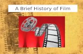 A Brief History of Film. The Beginning Before the invention of film, audiences were entertained by plays and dances. It wasn’t until the 1870s that audiences.